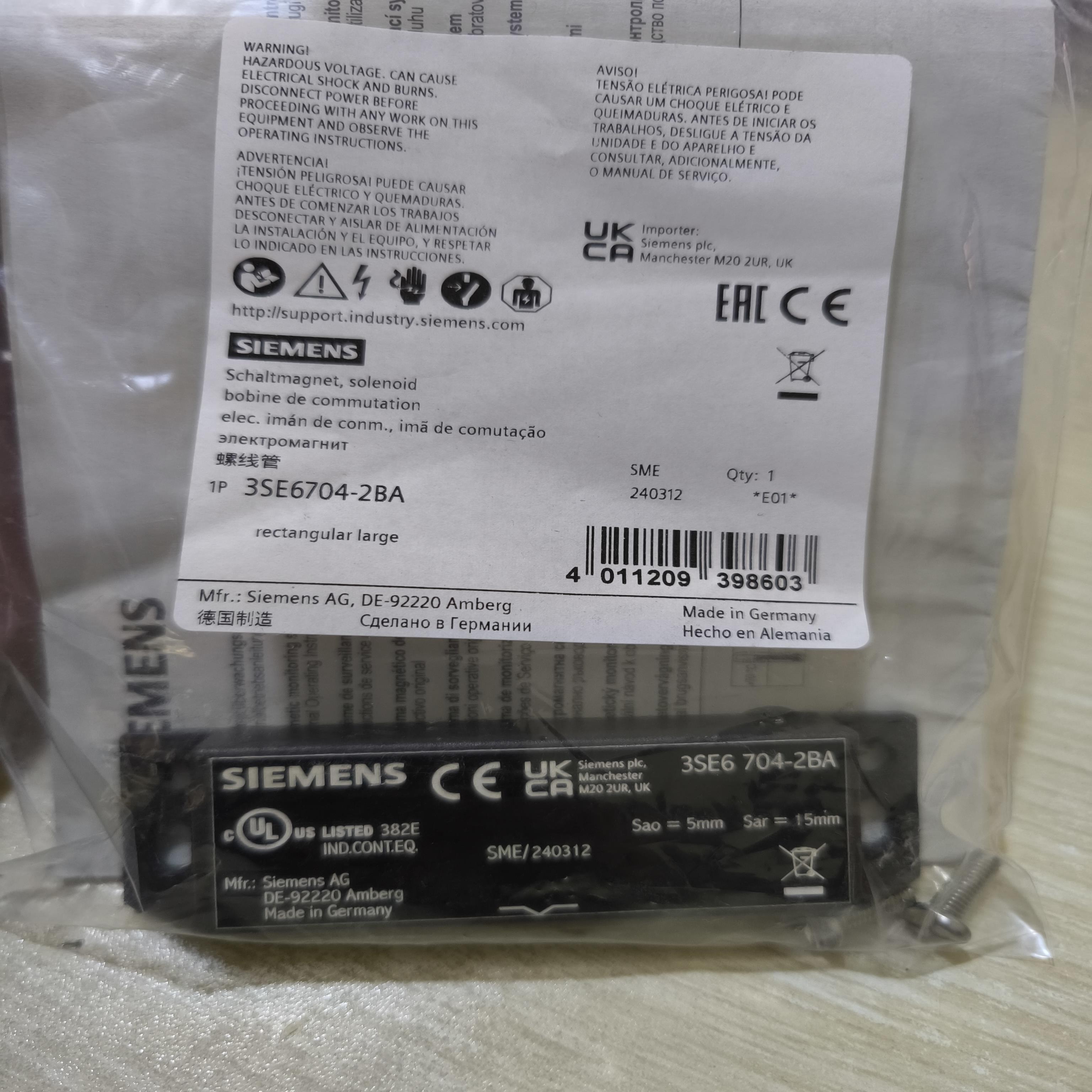 3SE6704-2BA西门子开关全新原装正品现货