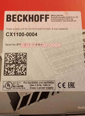 配件德国BECKHOFF CX1100-0004 EL6002 EL6022倍福正品议价
