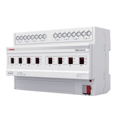 议价TSSD-0816/0816C天溯智能照明 KNX模块/8路开关驱动器/i-bus
