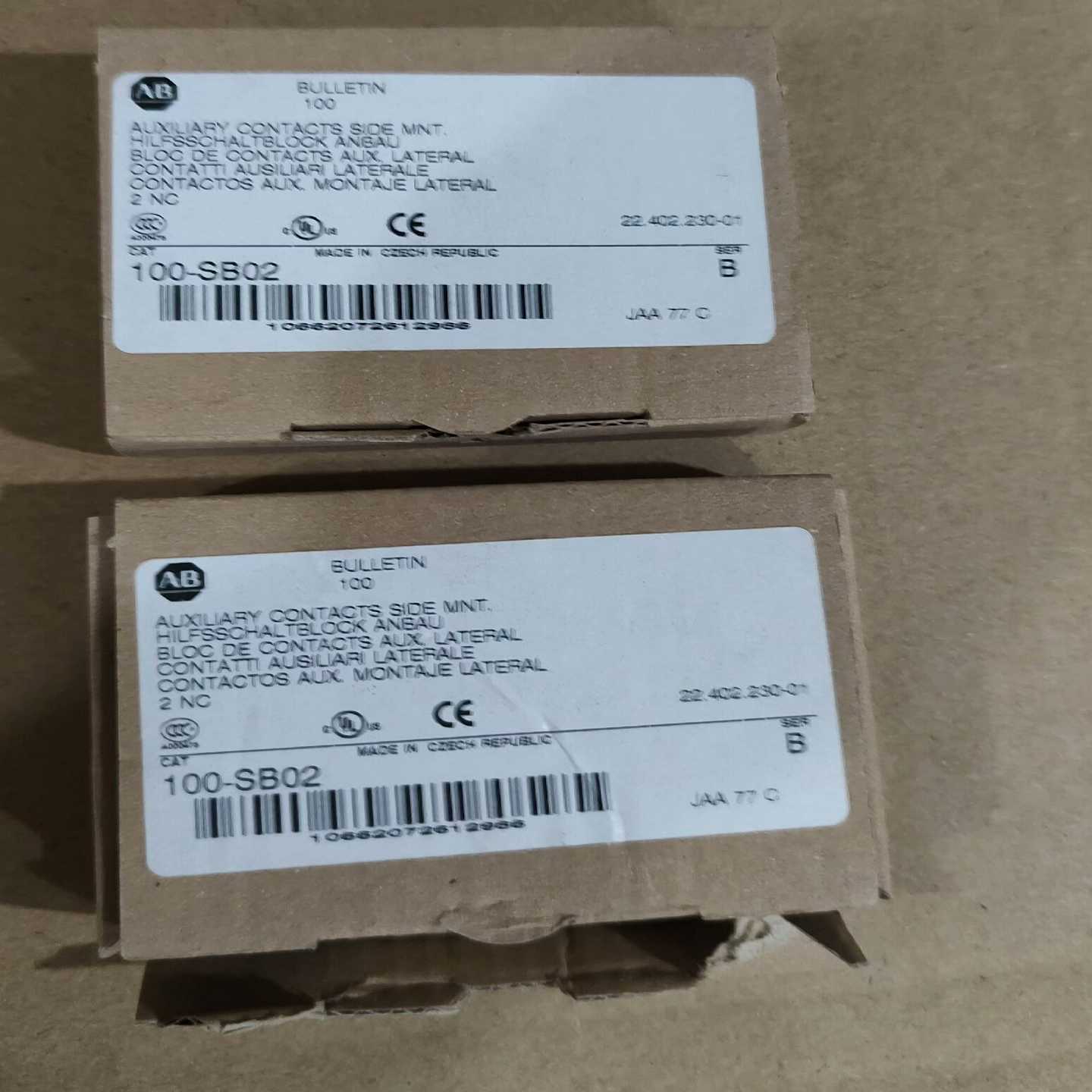 100-SB02，AB辅助触点，询价