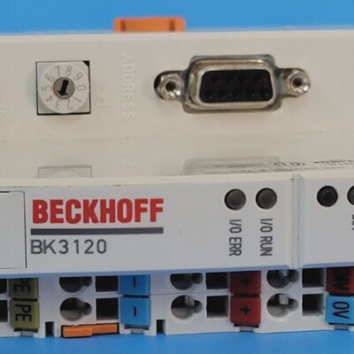 BECKHOFF BK3120 PROFIBUS Coupler PROFIBUSDP 24VDC
