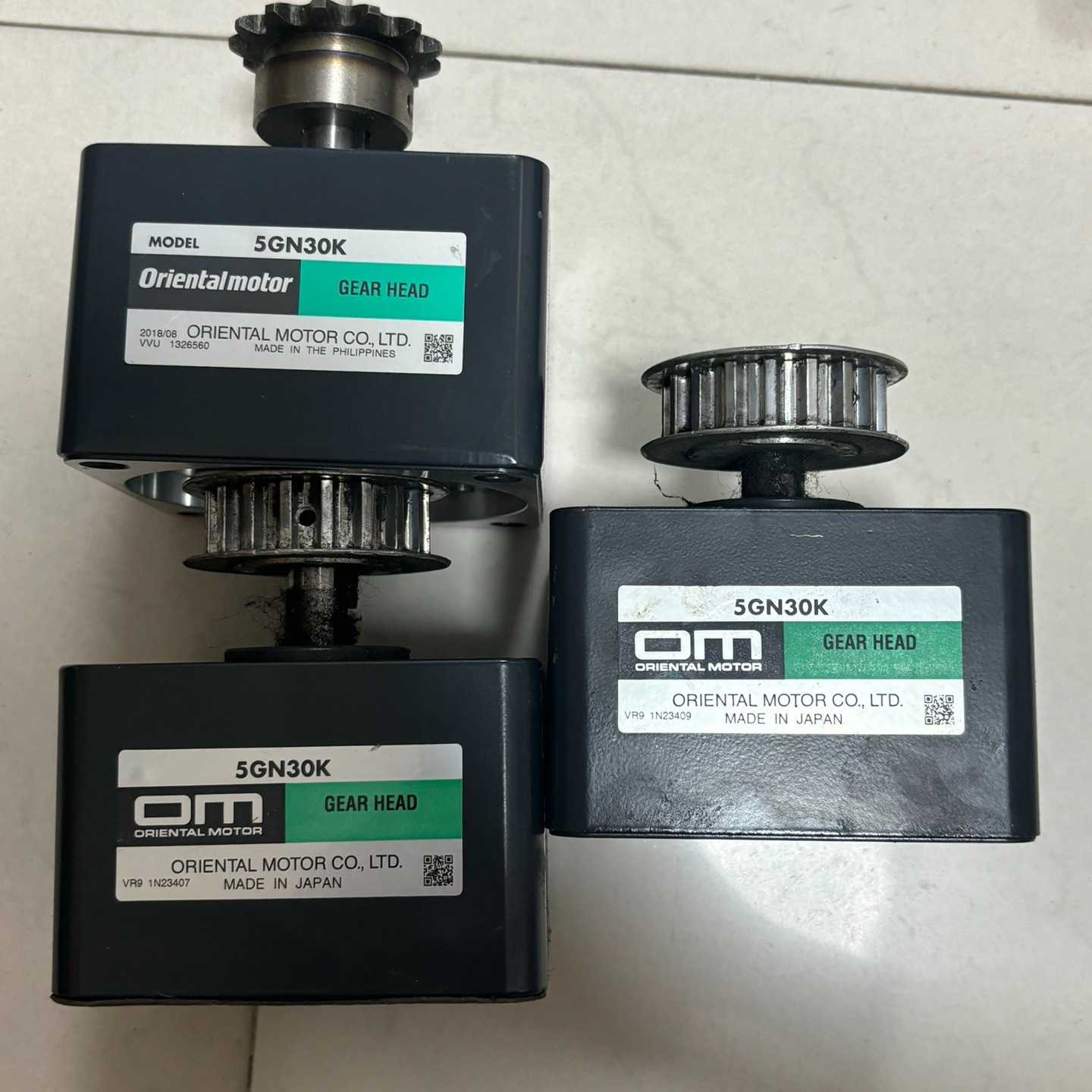 Oriental motor 5GN30K. 3个 ~询价