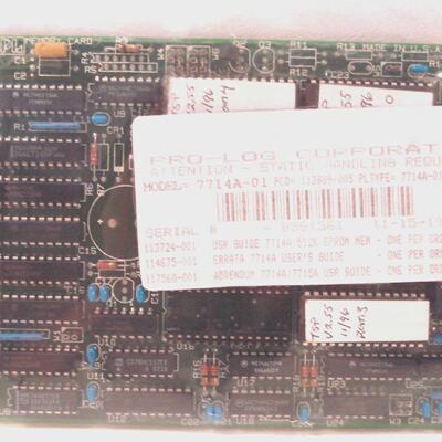 NEW PRO LOGIC 7714A01 MEMORY CARD 7714A01
