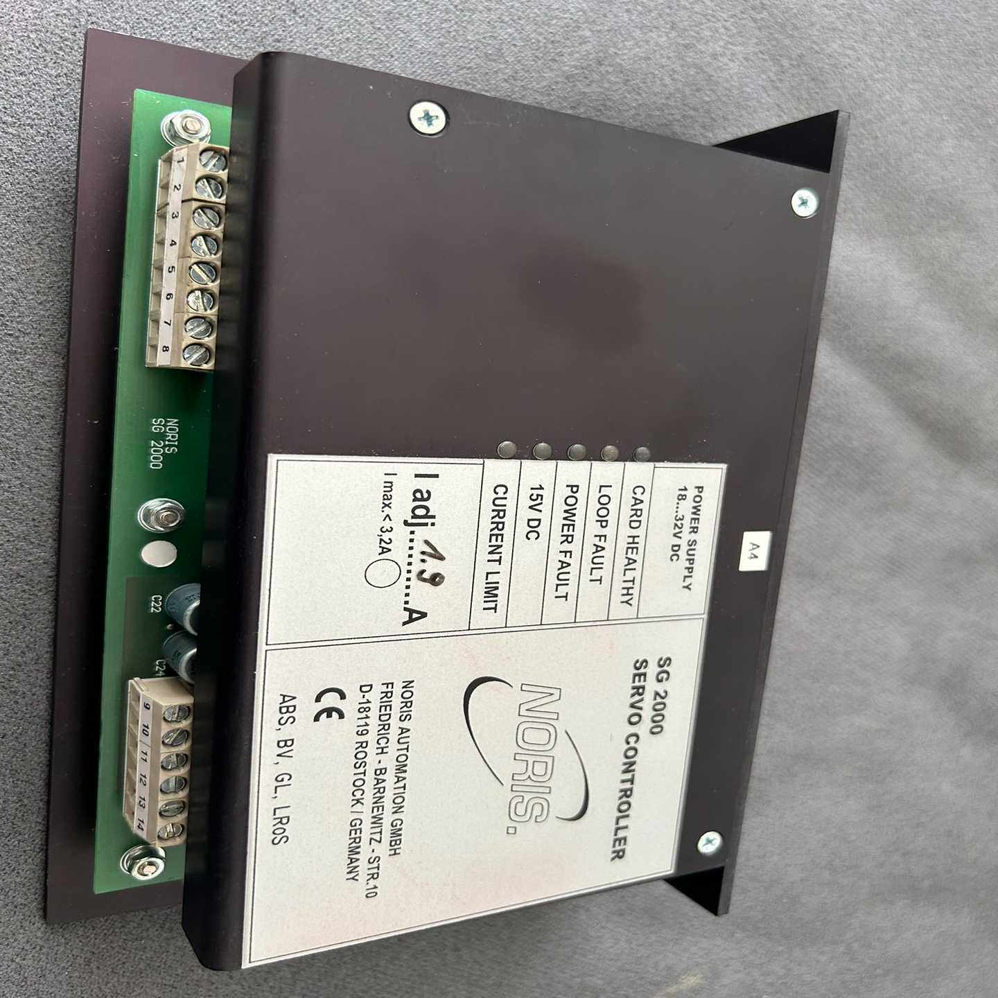 询价~NORIS AUTOMATION SG 2000 伺服控制器