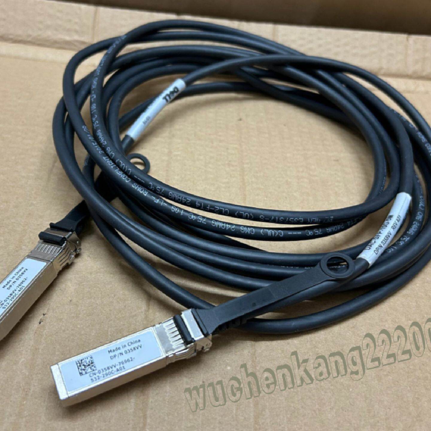 供应3米SPF10G万兆铜缆光纤线支持intel 520网卡交换机锐捷*