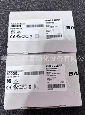 寻IBOD21MLBI05S4巴鲁夫BOD002L光学传感器