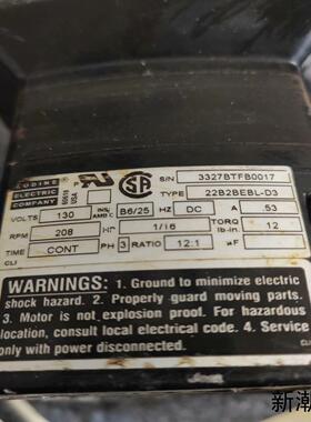 回流焊调宽马达电机 22B2BEBL-D3  3327BTF议价商品