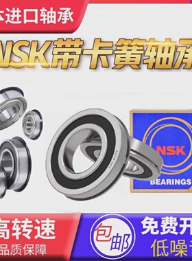 日本进口NSK带卡簧槽轴承6318N6319N6320N6321N6322N6324N