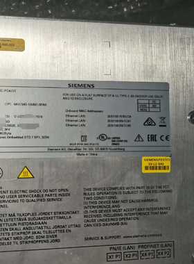 6AV7241-1BA01-0FA0成色99新，发货前会测试--议价商品