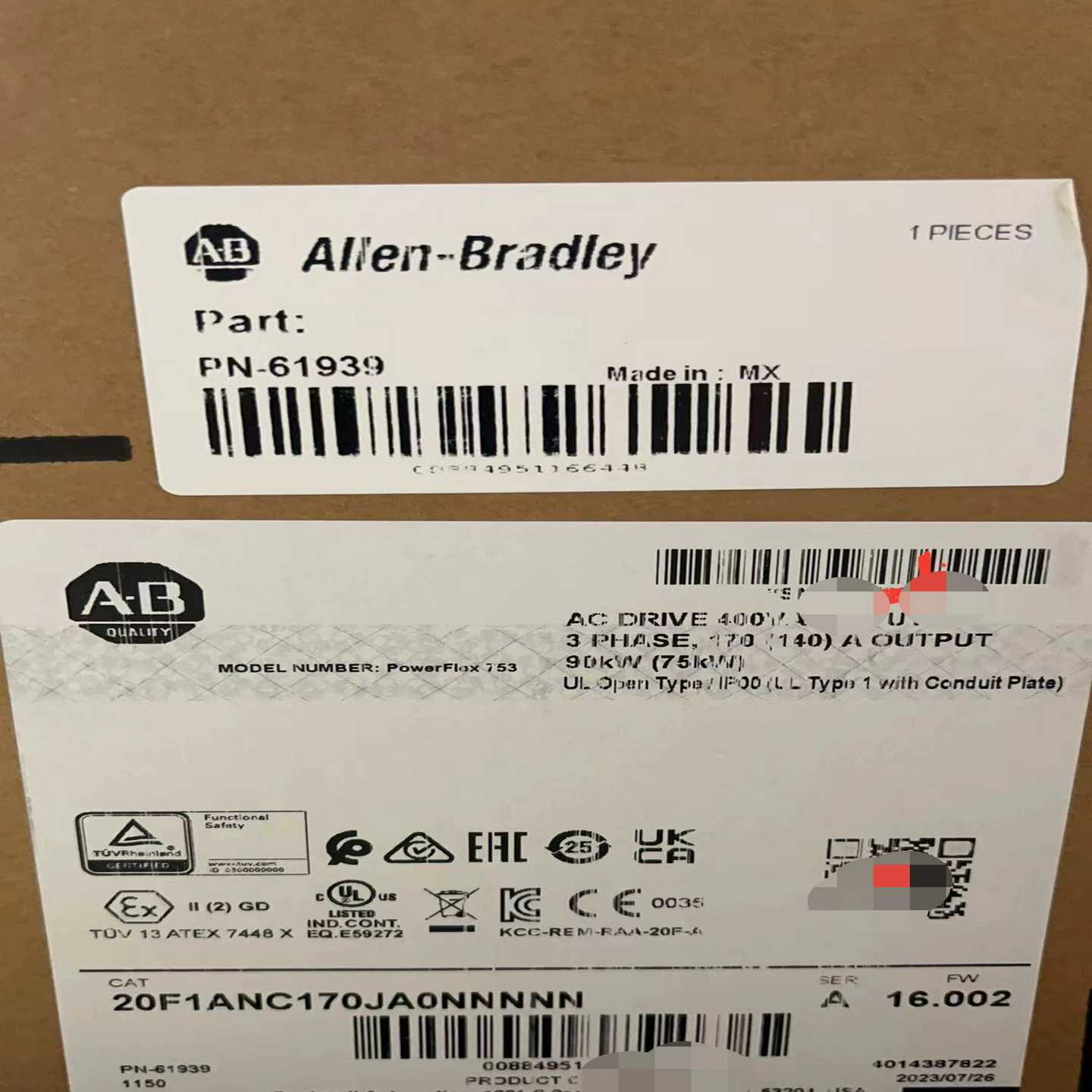 20G1ANC170AA0NNNNN 罗克韦尔库~询价