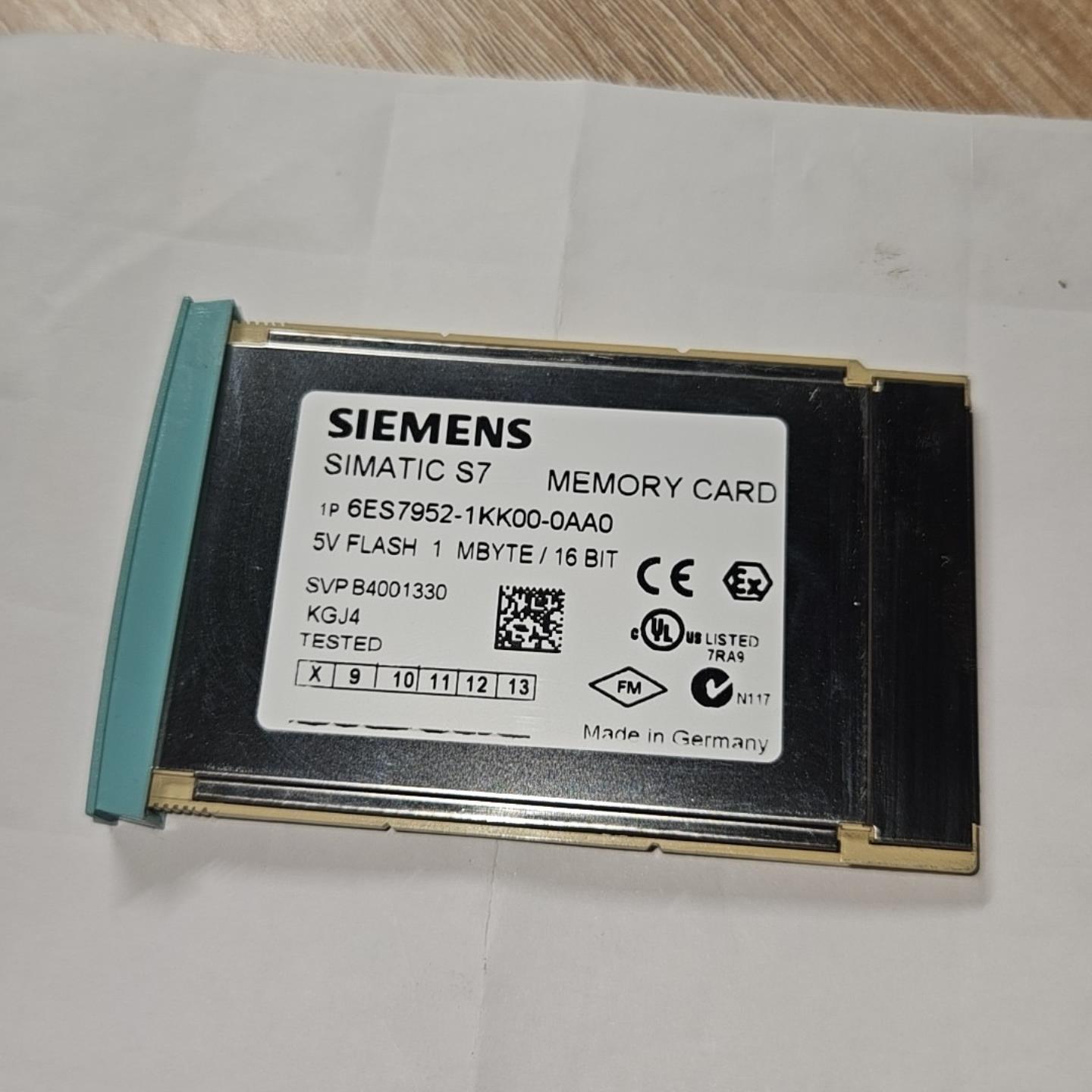 6ES7952-1KK00-0AA0西门子内存卡1MB，实物--议价商品