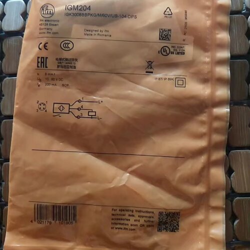 工程剩余全新原装易福门IGM204现货13-议价