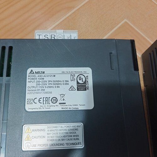 【询价】100w台达伺服驱动器ASD-A2-0121-M，功能正常，