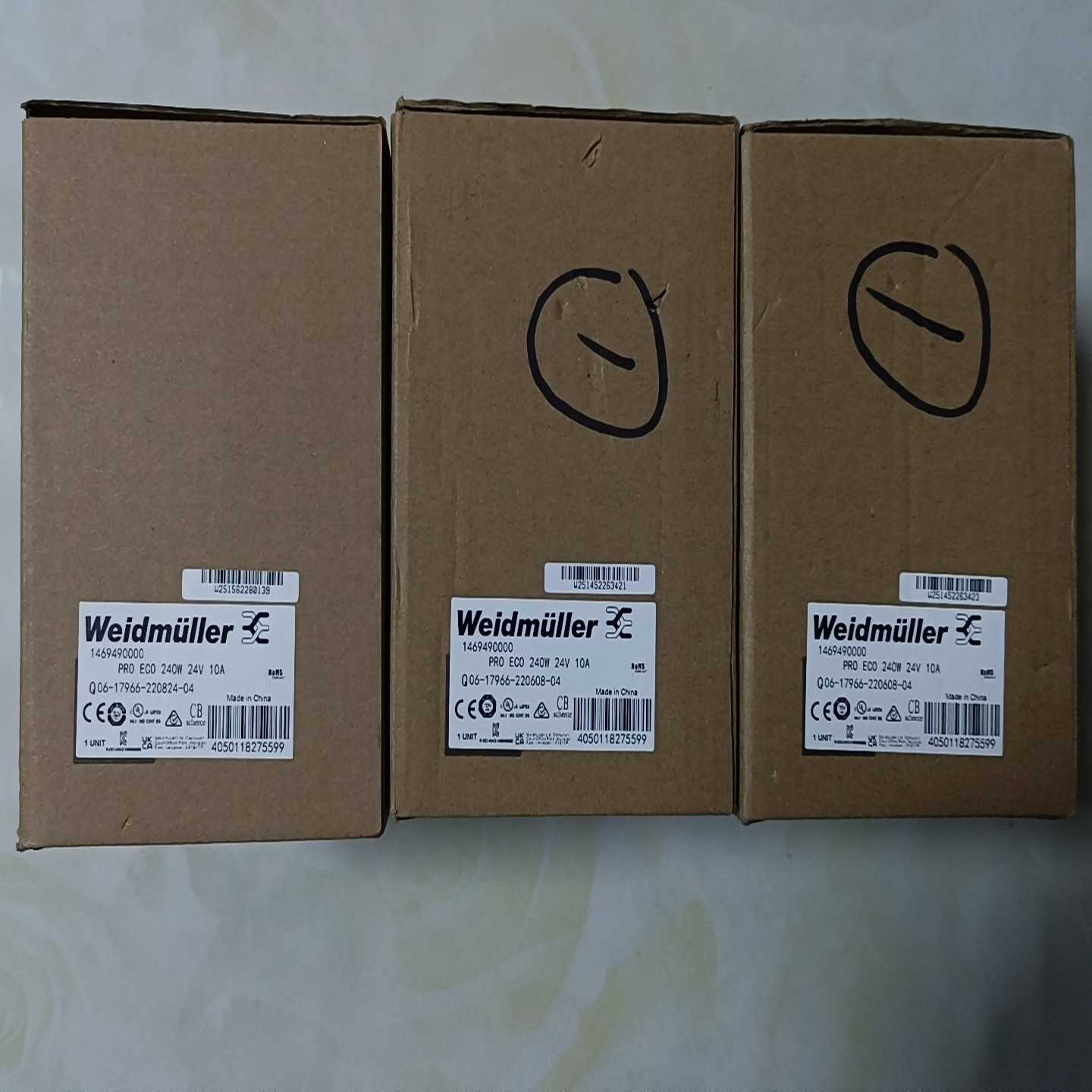 魏德米勒PROECO240W24V10A共3个询价