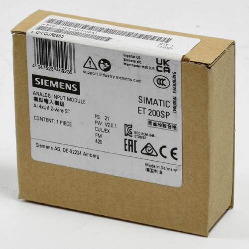 Siemens Simatic S7 ET200SP Analog IN 6ES7 1346HD010BA1 6ES71