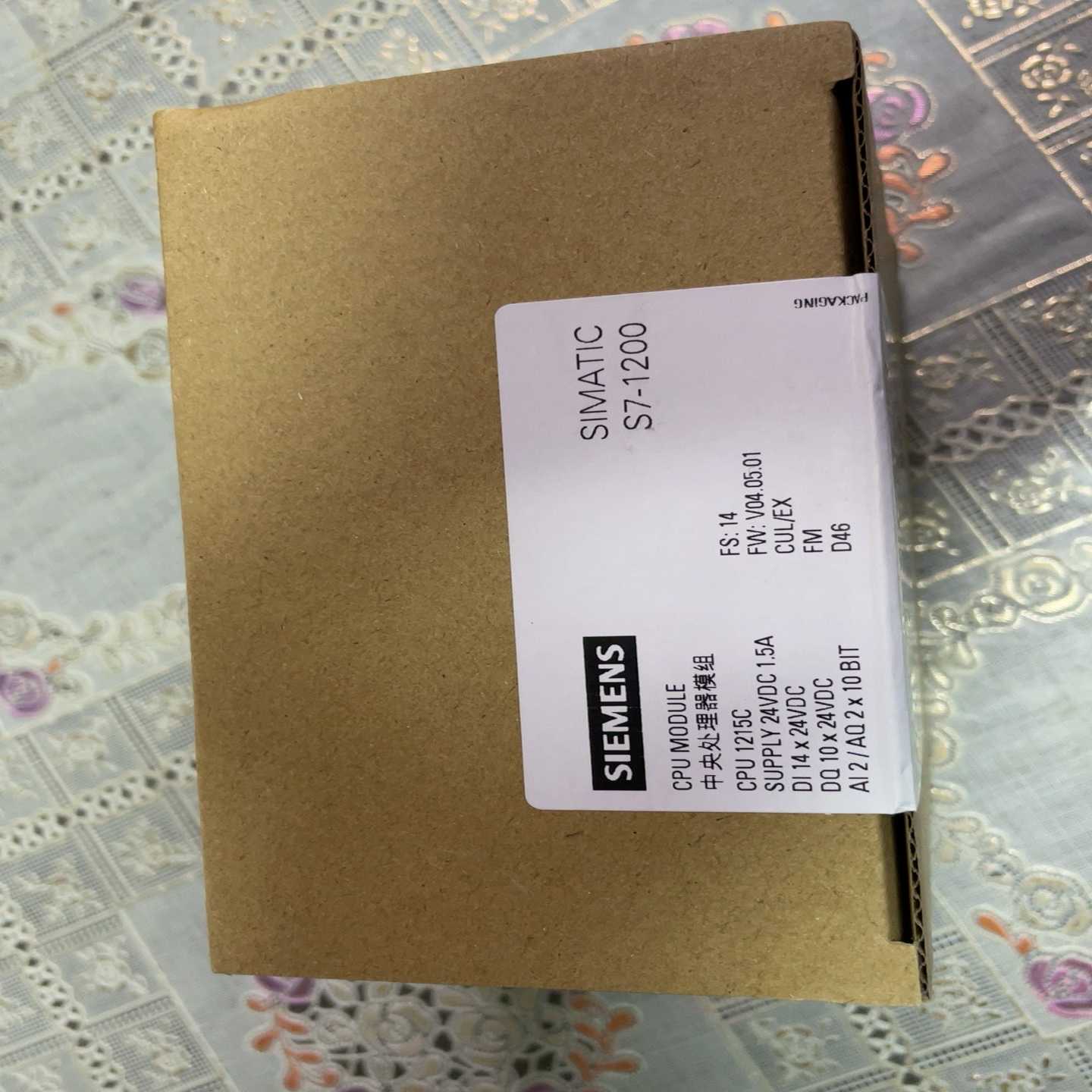 全新未拆封西门子S71200CPU1215C，6ES72-询价客服