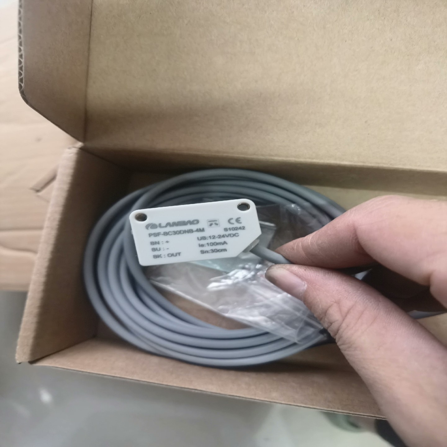 【请询价】兰宝LANBAO漫反射光电开关PSF-BC30DNB  全新