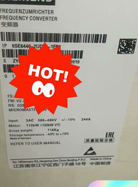 议价新到西门子6SE6440-2UD35-5FA1/5FB1全新