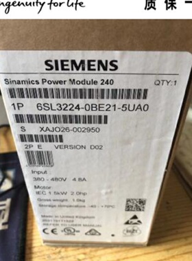议价6SL3224-0BE21-5UA0/0BE22/0BE24/0BE27/0BE31/0BE33功率模块