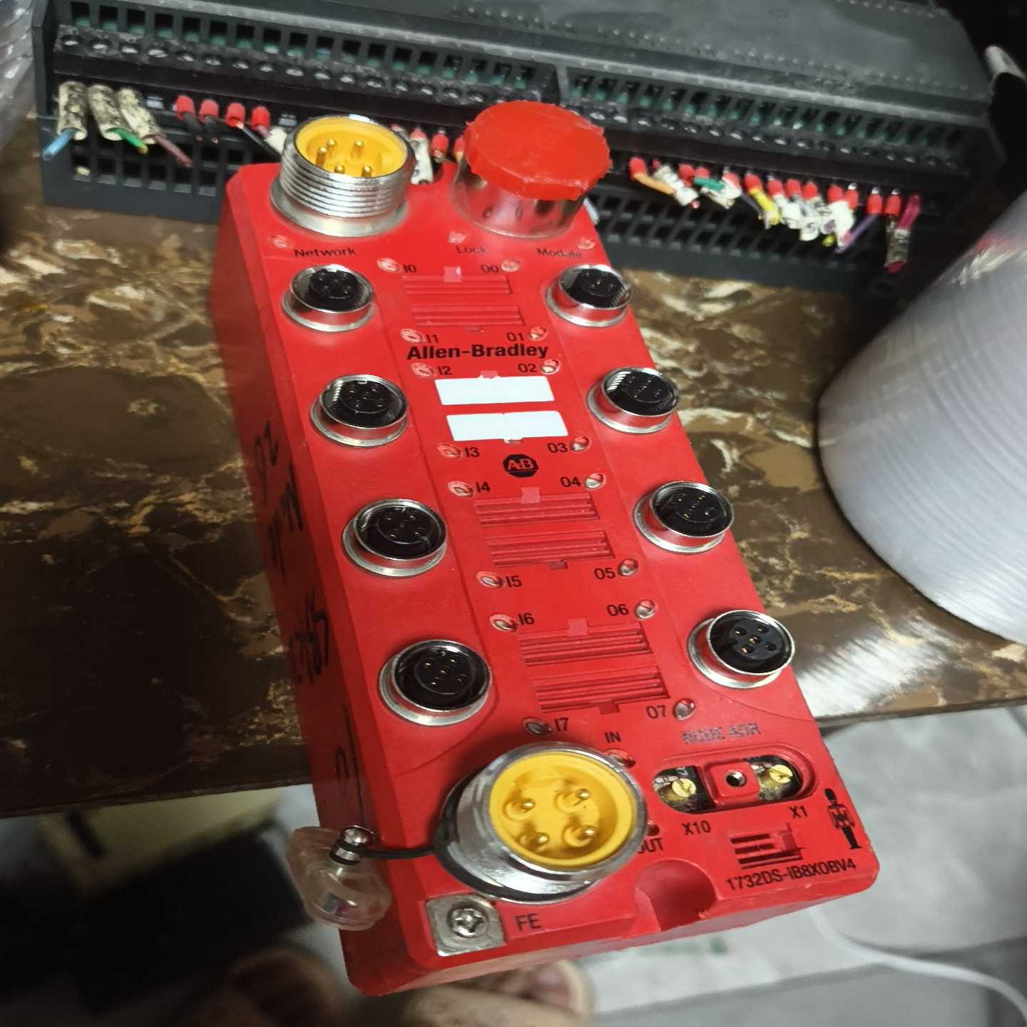 AB罗克韦尔安全模块，型号1732DS-IB8XOBV4，G--议价商品