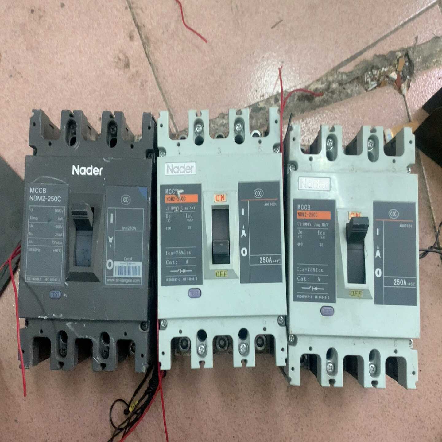 良信电器，MCCB-NDM2-250C，3P250A，數量3--议价商品