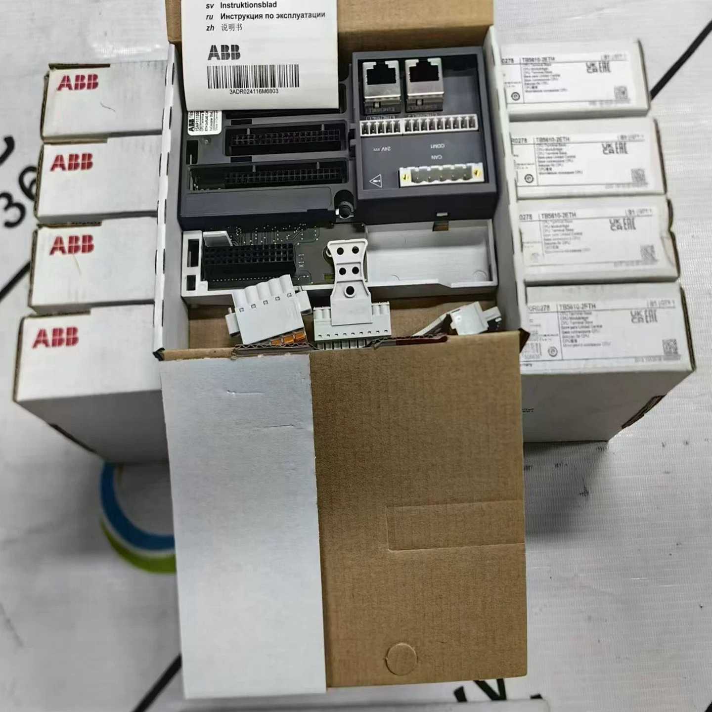 【议价】ABB CPU底座TB5610-2ETH 原装现货1SAP1