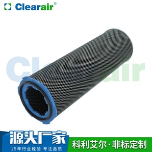 活性炭濾筒廠家直供voc廢氣處理設(shè)備活性炭纖維棉濾芯除異味濾筒