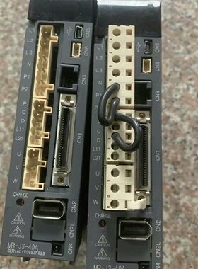 议价三菱伺服驱动器MRJ340A400w拆机件2台议价