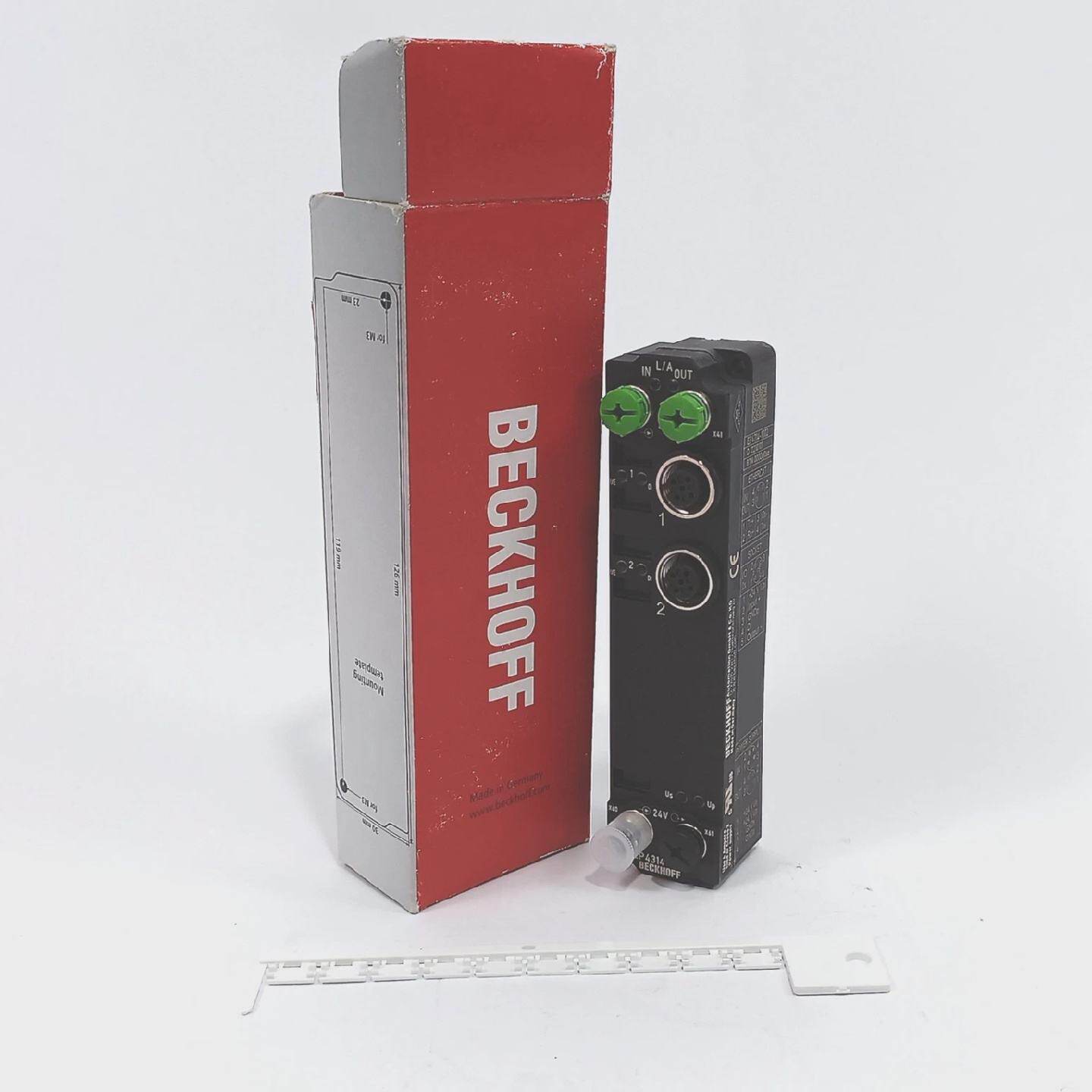 Beckhoff EP43141002 EtherCAT Box 2Channel Analog Input