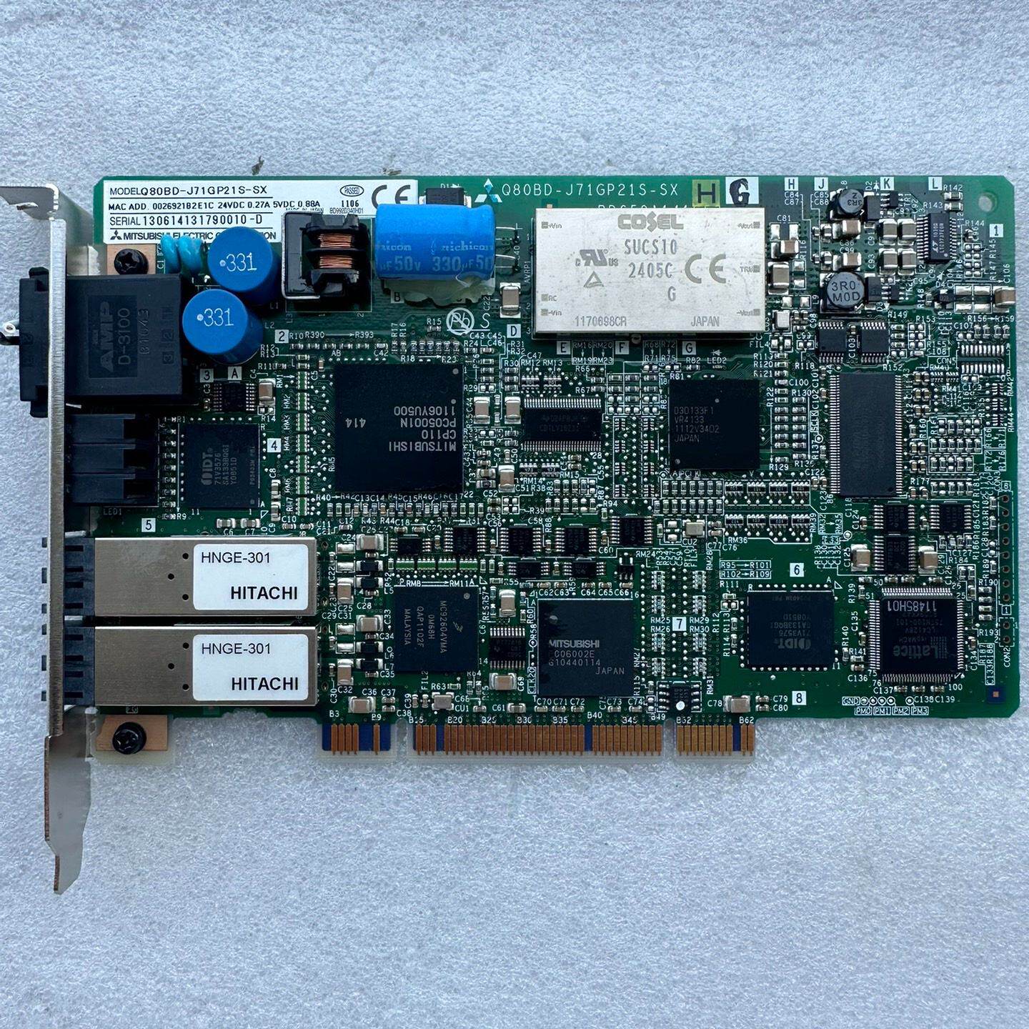三菱PLC模块PC端光纤通讯板卡Q80BD-J71GP21S--议价商品