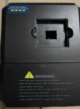 (重工机械)德弗V610-44.0/5.5变频器实物如图