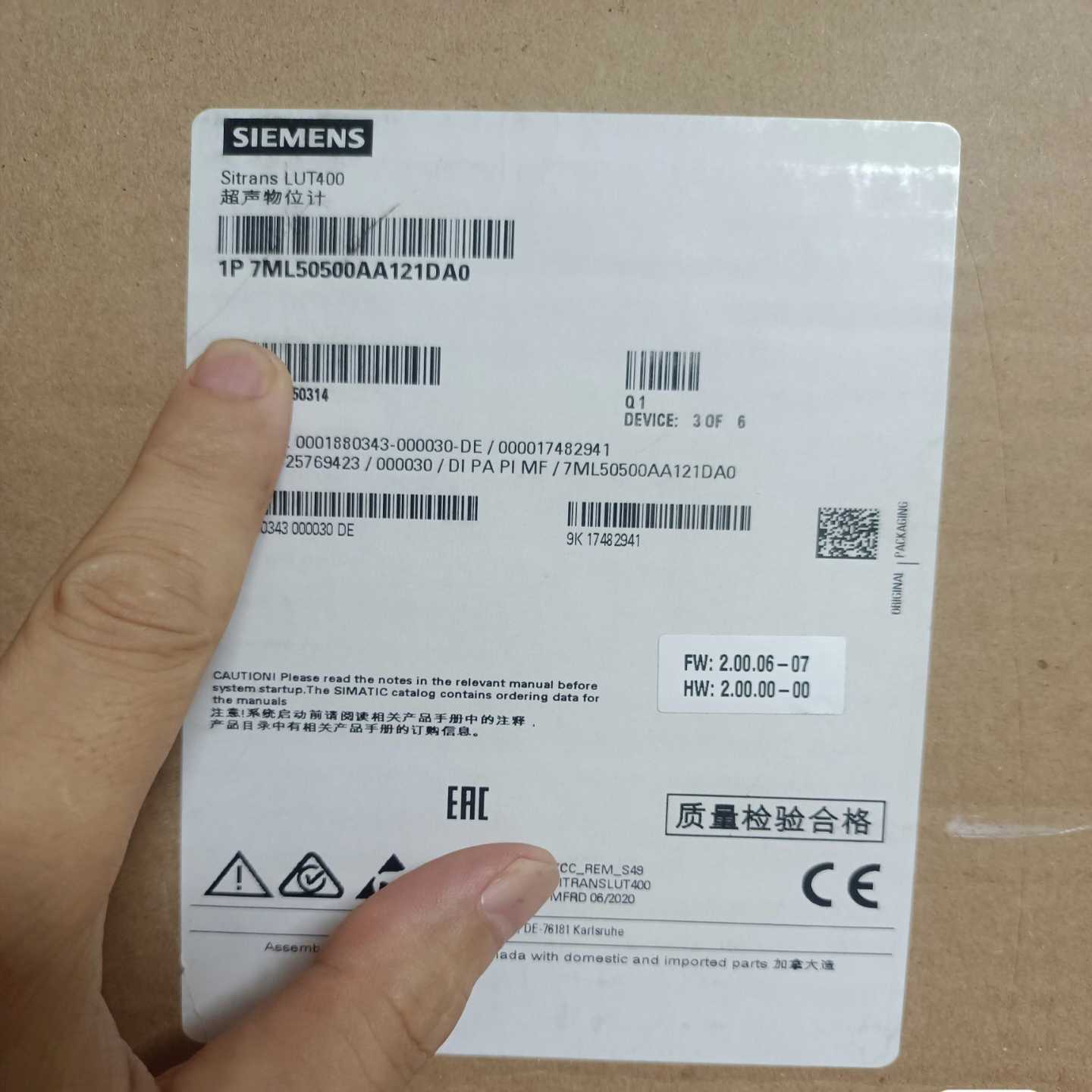 7ML5050-0AA12-1DA0现询价