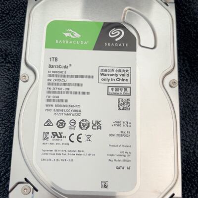 议价Seagate Barracuda 1Tb Hdd St1000dm010 3.5 Sa适用