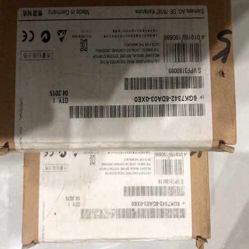 6GK7342-5DA03-OXEO未开封，联系询价