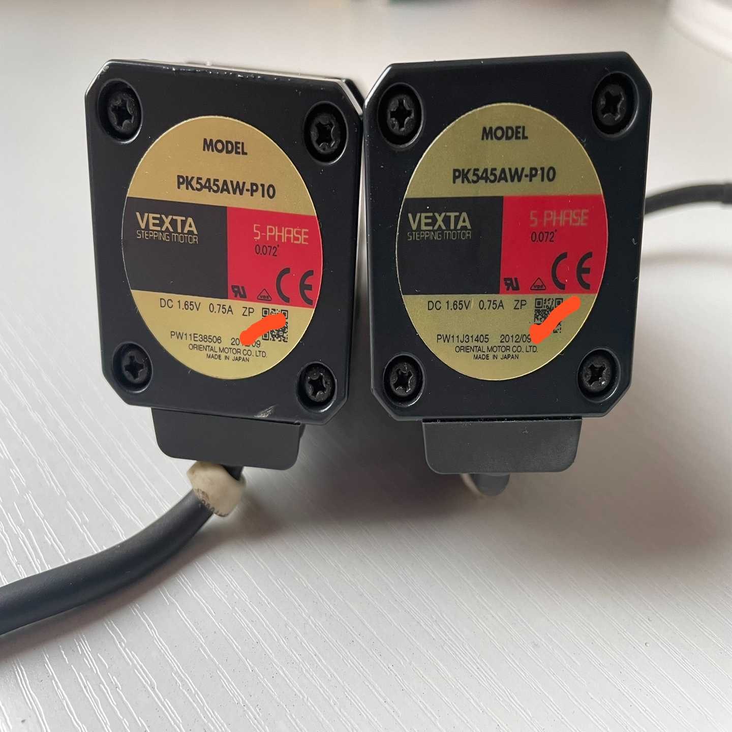 东方VEXTAPK545AW-P10步进电机询价