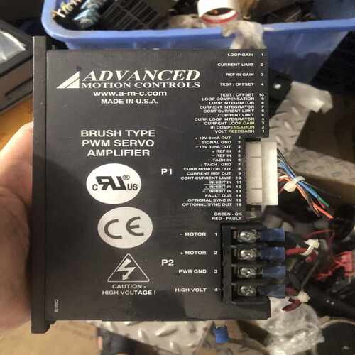【议价】ADVANCED驱动器50A20V-INV实物如图，