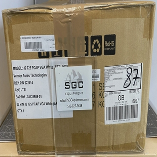 ASMInternationalJ2725PCAPVGA白色DEK触摸屏显示器PN