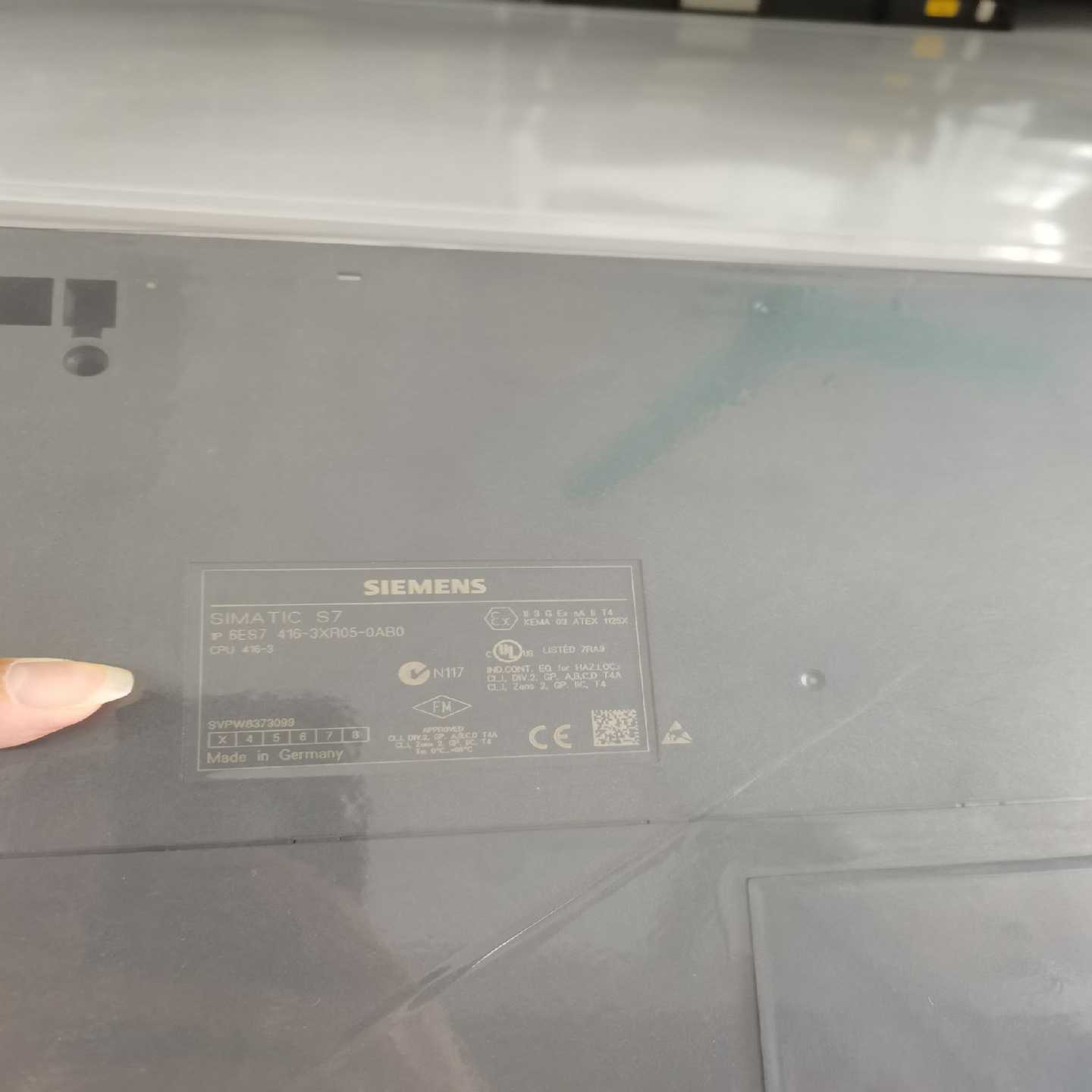 6ES7416-3XR05-0AB0，实图拍摄，成询价