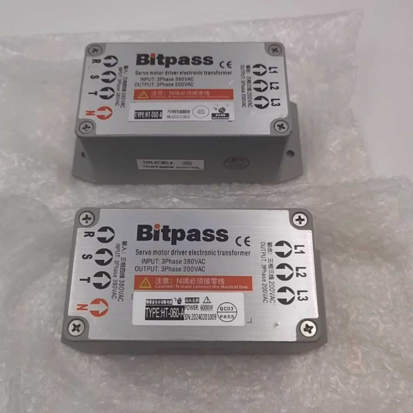 询价Bitpass伺服电子变压器HT-060-A，功率6000W