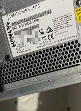 6AV7892-0HE10-1AB0成色新功能完好议价出--议价商品