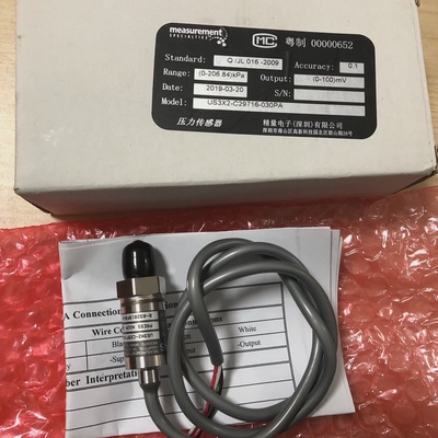 MEAS高精度压力传感器US3X2-C29716-030【议价】