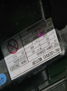 安川AC伺服电机，型号SGMVV-3ZDDE6S，30KW，--议价商品