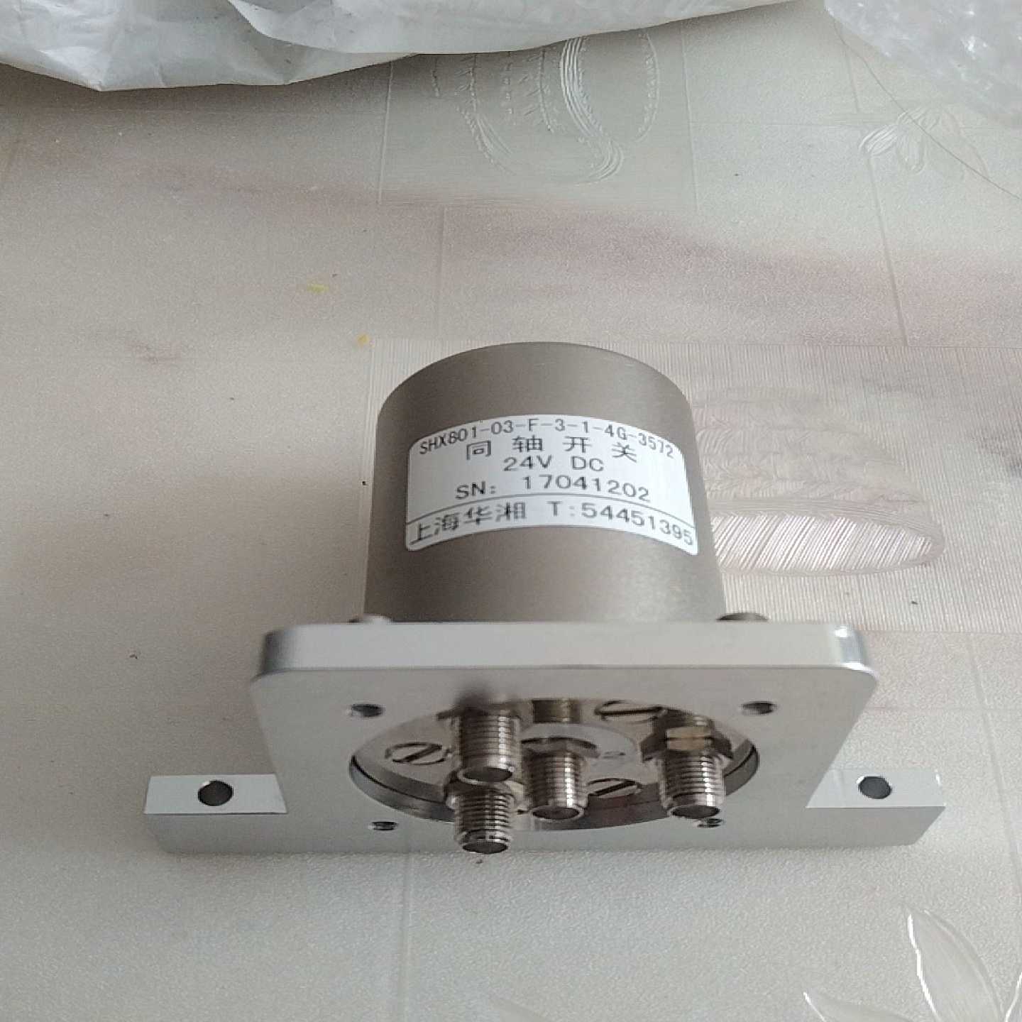 咨询-同轴开关，上海华湘，型号:SHX801-03-F-3-1-4