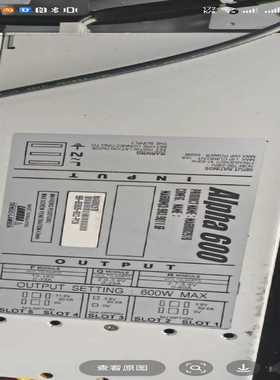 ALPHA600电源ALPHA800，有量，议价询价