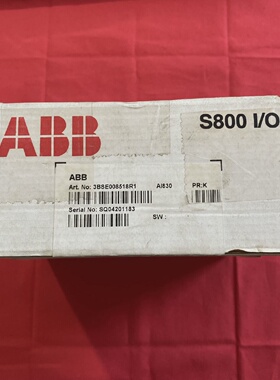 溢价-S800IO模块型号3BSE008518R1