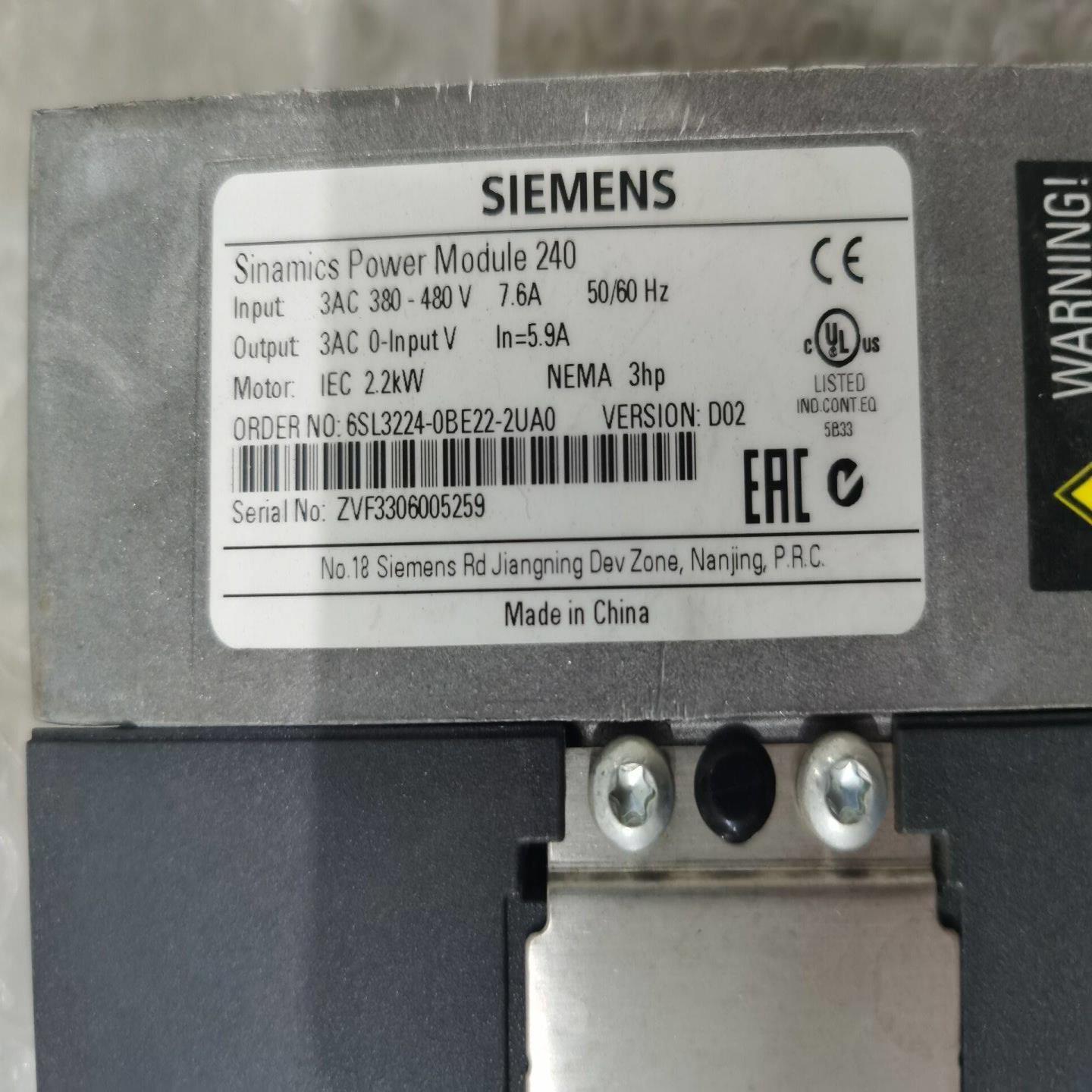 配件6SE3210-1SE21-8UA0 6SE3210-1SE21-0UA0  6SE3210-1S议价