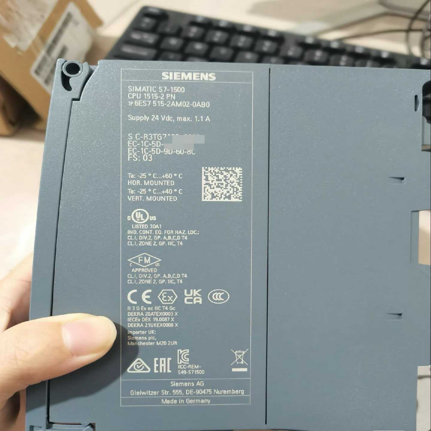 6ES7515-2AM02-0AB0西门子裸机99新议价出--议价商品
