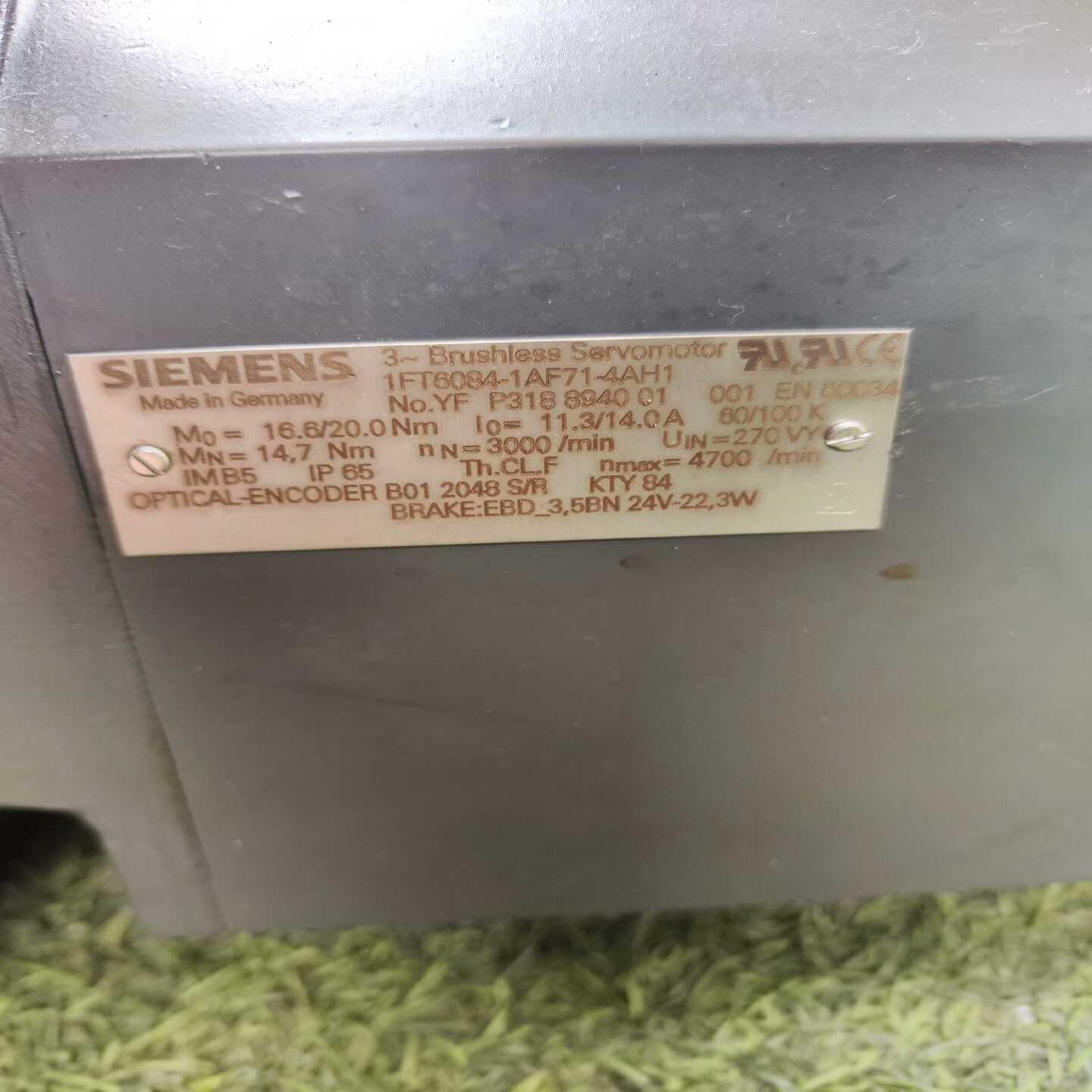 议价1FT6084-1AF71-4AH1西门子现货拆机实物拍