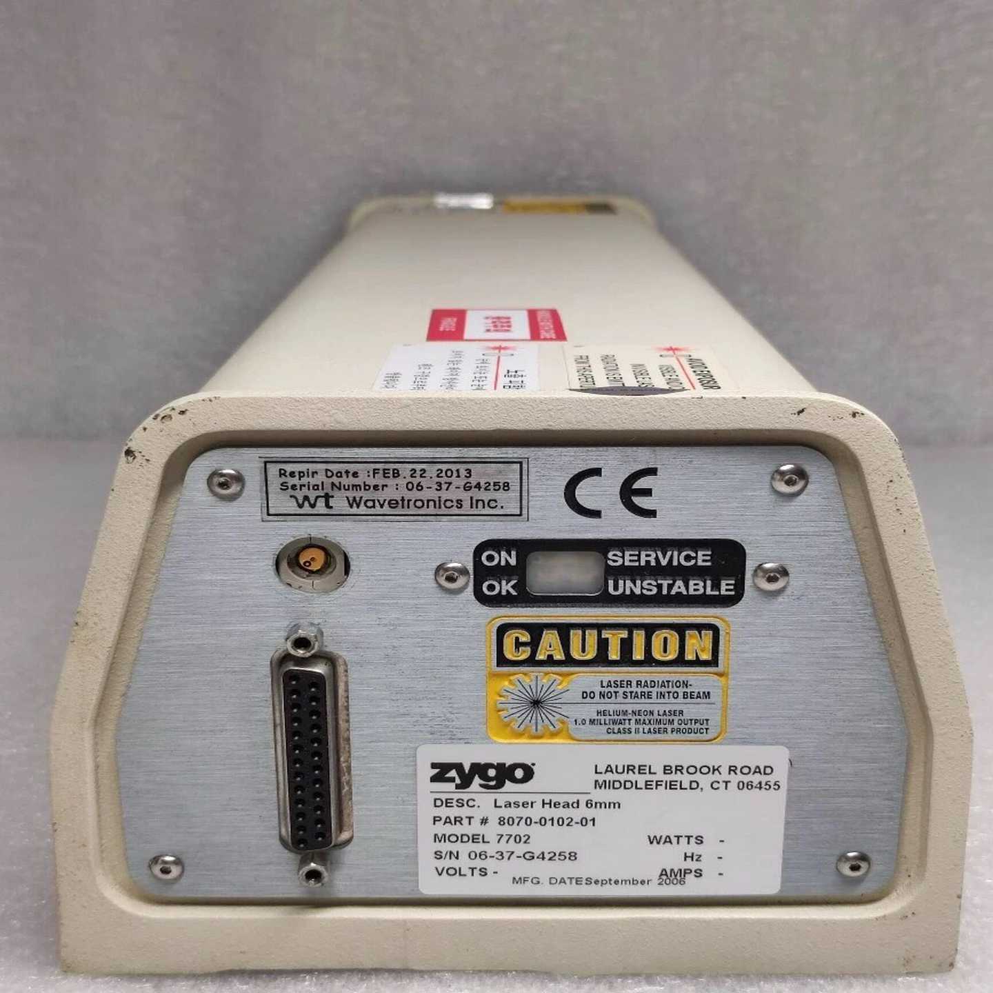 zygo8070-0102-017702激光干涉仪激光询价