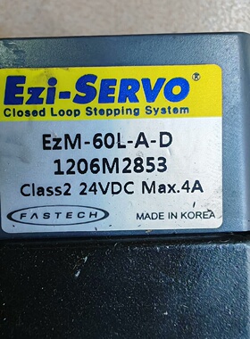 韩国EziSERVO闭环步进电机EZM60LAD拆-议价